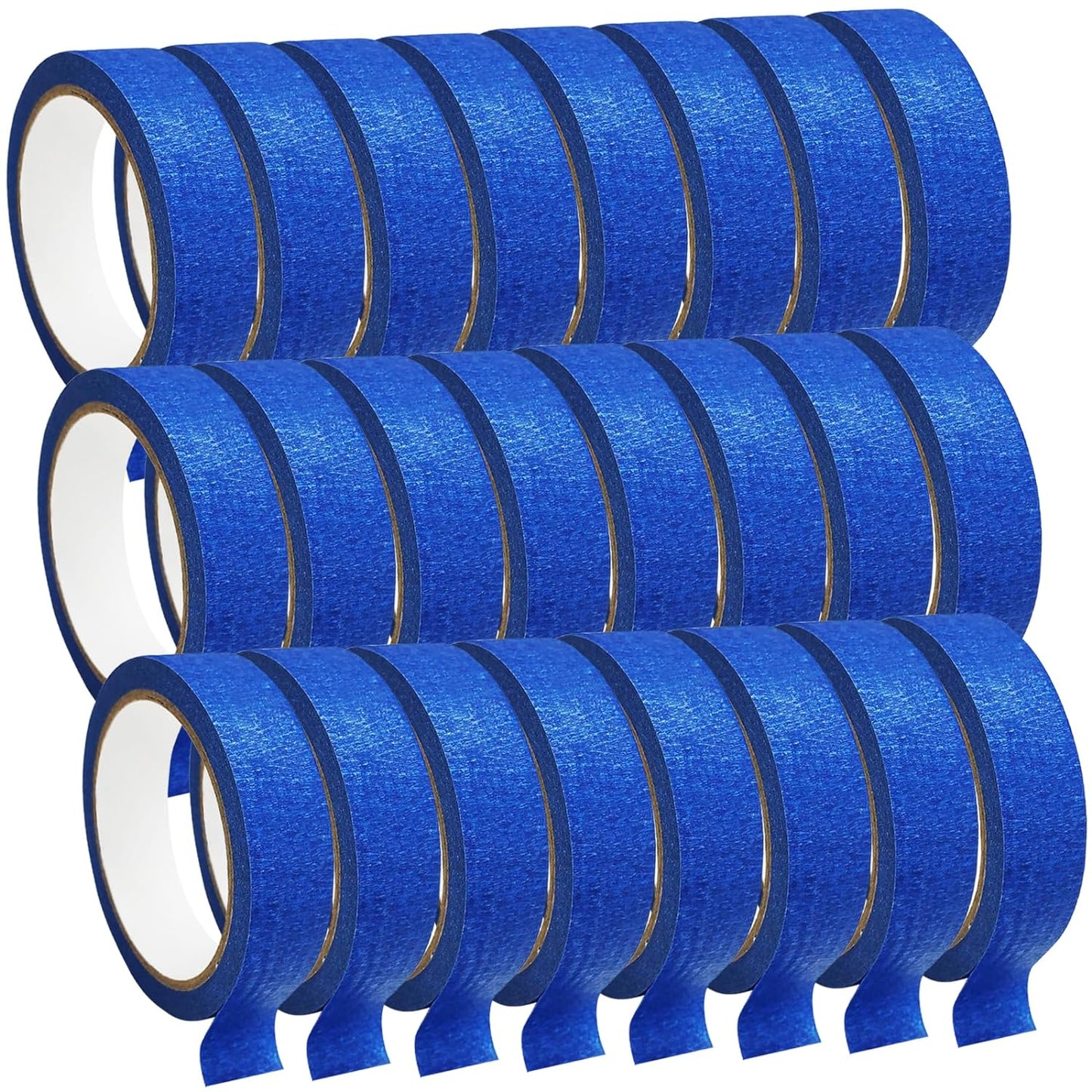 4 Rolls Premium Painters Tape, Blue Tape, Masking Master Tape, Paint Tape for Multi-Purpose, Painting, Painter'S, DIY Crafts Arts (88Yd =0.94In*22Yd*4) Decoration Labeling No Residue, Easy Removal