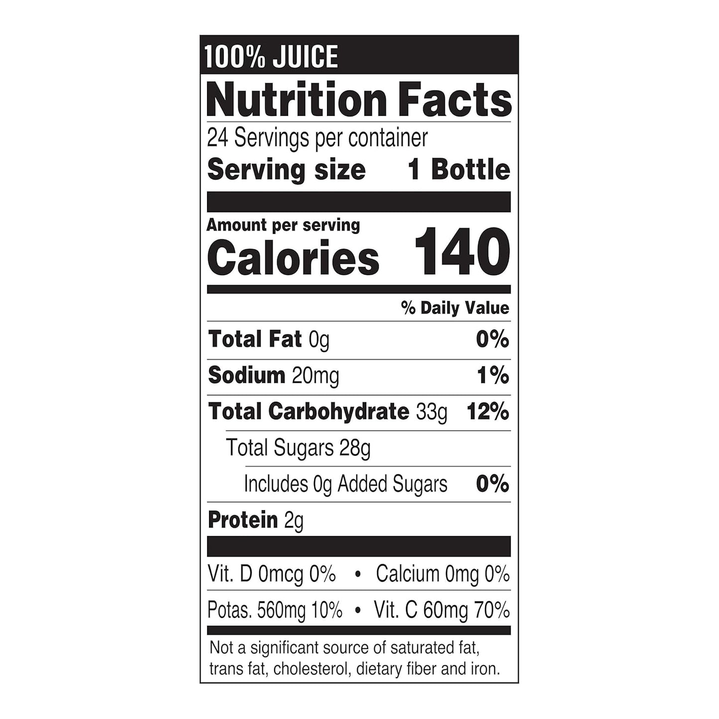 100% Orange Juice, 10 Fl Oz (Pack of 24) - Real Fruit Juices, Vitamin C Rich, No Added Sugars, No Artificial Flavors